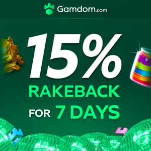 Gamdom.com - 15% rakeback for 7 days with code jaketakesoff